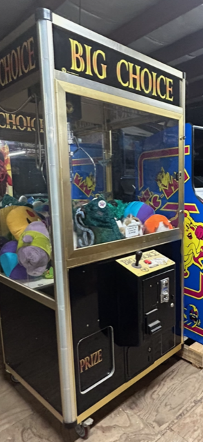 BETSON BIG CHOICE Crane Arcade Machine Game for sale - LATE MODEL